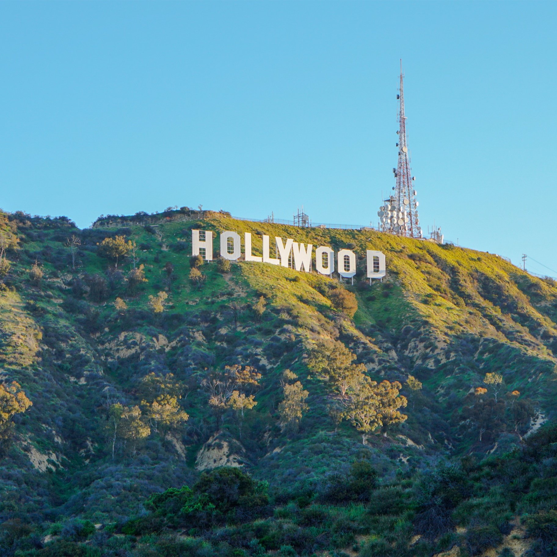 Hollywood Sign hike trail Los Angeles couples outdoor date