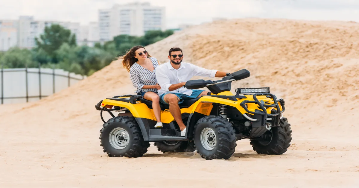 Off-road UTV adventure forest trails Seattle Washington couples date
